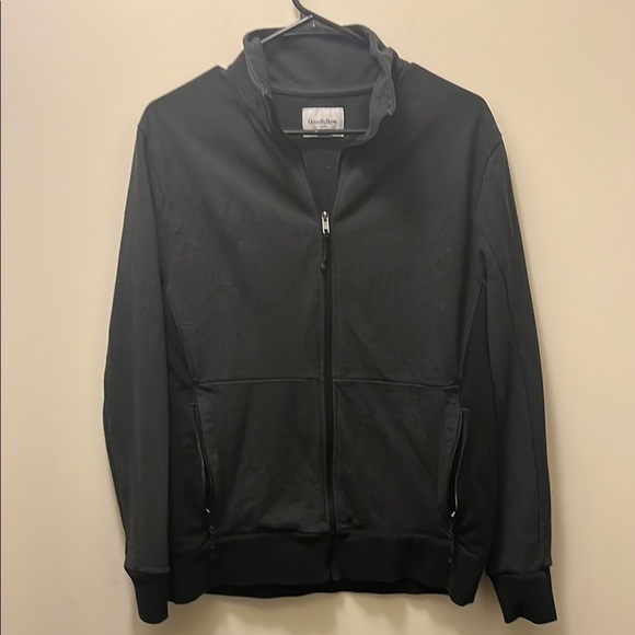 Men’s black and gray goodfellow & co zip up jacket size Medium - Picture 1 of 8